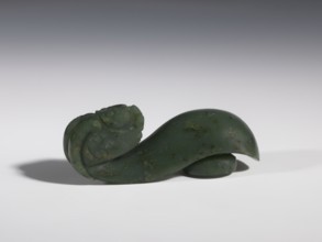 Belt clasp, Chinese, dragons iconography, Qing 1644–1911, men's clothing, belts, costumes,