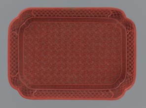Tray, gift, Chinese art, Chinese, Qing 1644–1911, leiwen ornament, meander ornament, swastika