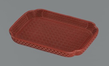 Tray, ; Chinese; Qing dynasty 1644–1911; 18th–19th century; vessel; materials and techniques not