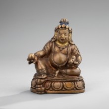 Jambhala, Himalayan culture, Tibetan Buddhist/Himalayan art, dharmapala iconography, lotus throne