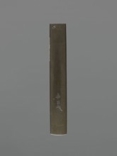 Knife handle kozuka, Suiyôdô Toshimasa maker, gift; Japanese, Edo period 19th century, 1603–1868;