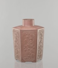 Yixing clay storage vessel, gift; Chinese, Qing dynasty 1644–1911, 19th century. Red-brown