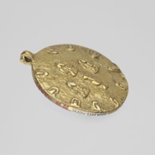 Amulet, Buddhist Tibetan art, figural decorations, 19th/20th century, Tibet; amulet, height 5.9 cm,