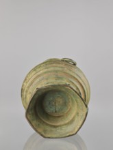 Hu-type vessel hu, bronze wine vessel. Japanese; Meiji–Taisho period, 1st half of the 20th century