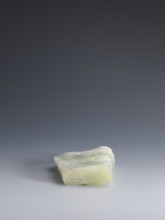 Small screen on a base, Chinese, Qing 1644–1911. Small screen with an oval cross-section made of