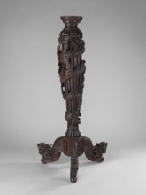 Pedestal, unknown sculptor; Chinese; Qing dynasty 1644–1911; sculpture, 17th–19th century; height