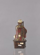 Chinese Taoist immortal Jap. sennin, Japanese art, Immortals iconography, ceramic figurine of a