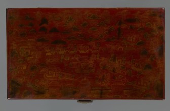 Box, Chinese art, Chinese culture, Qing 1644–1911 style, early 20th century, China. Container with