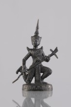 Musician figurine, Southeast Asian art, Southeast Asia culture, musicians, headgear, 1st half of