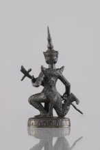 Musician figurine, Southeast Asian art, Southeast Asia culture, musicians, headgear, 1st half of