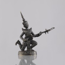 Musician figurine, Southeast Asian art, musicians, Southeast Asia culture, 1st half of the 20th