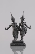 Figurines of a dancing couple, Southeast Asian art, dance, Southeast Asia culture, unknown