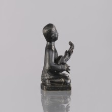 Musician figurine, Southeast Asia, Southeast Asian art, musicians, 1st half of the 20th century