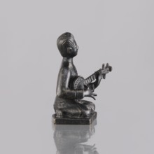 Musician figurine, art of Southeast Asia, Southeast Asia culture, musicians, 1st half of the 20th