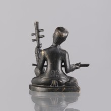Musician figurine, Southeast Asian art; subject: musicians; culture: Southeast Asia; provenance,