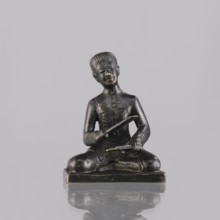 Musician figurine, Southeast Asia culture, musicians, musical instruments, 1st half of the 20th