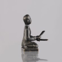 Musician figurine, Southeast Asia culture, musicians, musical instruments, 1st half of the 20th