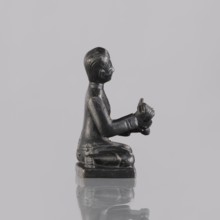 Musician figurine, creator unknown, Southeast Asian art, Southeast Asia culture, musicians,