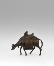 Mule with saddle — incense burner; maker, Qing 1644–1911, 19th century, China; Chinese art;