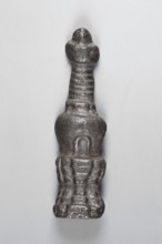 Thogcha in the shape of a stupa chorten, creator, Tibetan Buddhist/Himalayan art; amulet-shaped