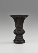 Gu-type vessel, gu cup, Chinese, ritual/ceremonial vessel, Qing dynasty 1644–1911, 18th century,