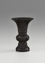 Gu-type vessel, gu cups, Chinese art, Chinese culture, ceremonial vessels, Qing 1644–1911, ritual