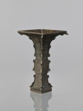 Fanggu vase, fanggu vessel, Chinese art, Chinese culture, ceremonial/ritual vessel, gu cup form,