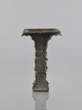 Fanggu vase, fanggu vessels, Chinese art, Chinese culture, ceremonial vessel, gu cup, ritual