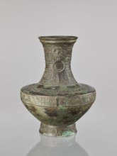 Hu-type vessel, Chinese, ceremonial/ritual vessel, Qing dynasty 1644–1911, possibly 19th century,