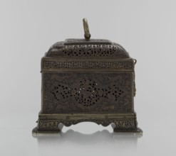 Box;, gift; Islamic art, Persian Qajar dynasty, 1785–1925; 19th century, Iran. Rectangular box on