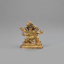 Six-armed Mahakala, unknown sculptor, 2nd half of the 19th century, Tibetan Buddhist Himalayan art;