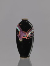 Vase, dragons iconography, Japanese dragon motif, Meiji 1868–1912, beasts fantasy, cloisonné enamel