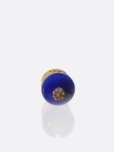 Button for a semi-official cap of a fourth-ranking official, Gift; 19th century, China, Qing