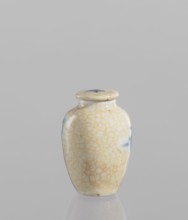 Flask - snuffbox with stopper, ceramics, Chinese, Chinese art, figural scenes, blue and white