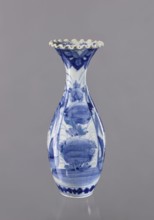 Vase, ceramics, blue and white porcelain, Japanese art, vases, Japanese culture, plant ornaments,