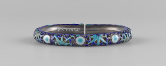 Bracelet, ornaments, Chinese art, Chinese culture, women's ornaments, Qing 1644–1911, hundred