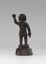 Young Buddha, unknown sculptor, gift, repossession Krakow, Buddha iconography, figurine on lotus