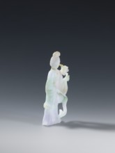 Taoist goddess?;, Chinese; Chinese art; goddesses; Qing dynasty 1644–1911; Taoism; iconography: