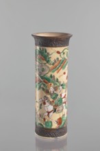 Vase, Chang author's role classification / workshop, knightly scenes, ceramics, Chinese art,