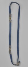 Bridle reins bridle fragment, maker, Chinese; Qing dynasty 1644–1911; cloisonné enamel on copper