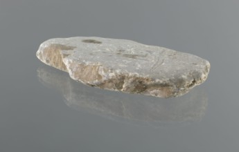 Mani stone, gift; Tibetan Buddhist ritual stone inscribed with mantras; 19th–20th century, Tibet;