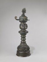 Temple lantern, Japanese, Edo period Man'en, 1860–1861; 1860, 9th month of the Year of the Monkey.