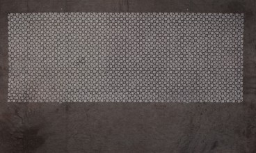 Katagami dyeing stencil with a stylized checkered pattern kawari ichimatsu, unknown author,