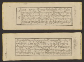 Buddhist text - Prayer for rebirth in the pure land of Sukhavati called Dechen Monlam, by master