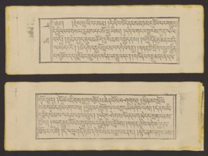 Buddhist text - Prayer for rebirth in the pure land of Sukhavati called Dechen Monlam, by master