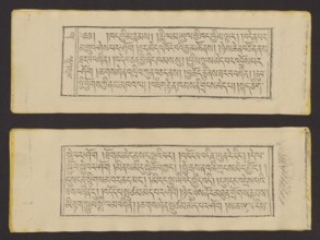 Buddhist text — Prayer for rebirth in the pure land of Sukhavati called Dechen Monlam, by master