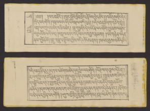 Buddhist text — Prayer for rebirth in the pure land of Sukhavati called Dechen Monlam, by master