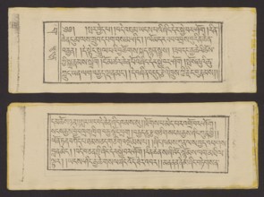 Buddhist text - Prayer for rebirth in the pure land of Sukhavati called Dechen Monlam, by master