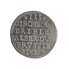 Trojak, Vogelwaider Vogelwaid, Eustachius mintmaster/publisher; Decius, Jost Ludwik fl. 1528–1535