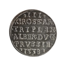 Trojak, Vogelwaider Vogelwaid, Eustachius mintmaster / publisher; Decius, Jost Ludwik fl. 1528–1535